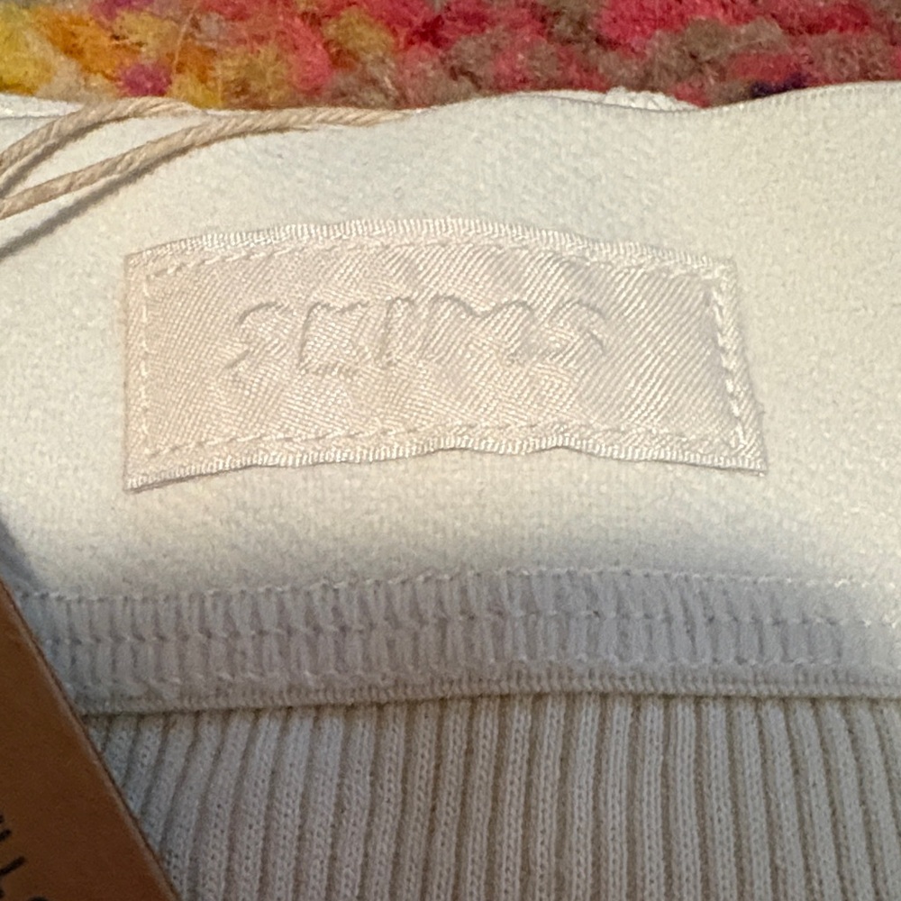 SKIMS Off-White Ribbed Briefs - Picture 3 of 4